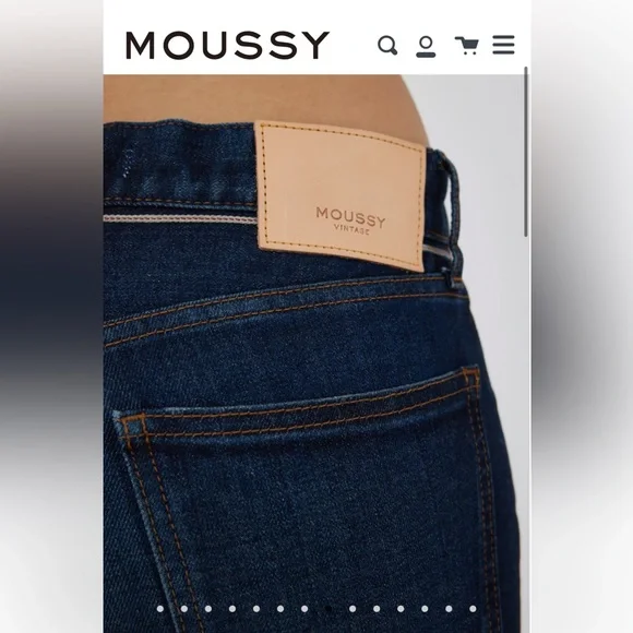 MOUSSY SHANDON SKINNY LOW RISE 25 - Picture 7 of 7